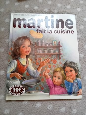 Livre Martine fait la cuisine