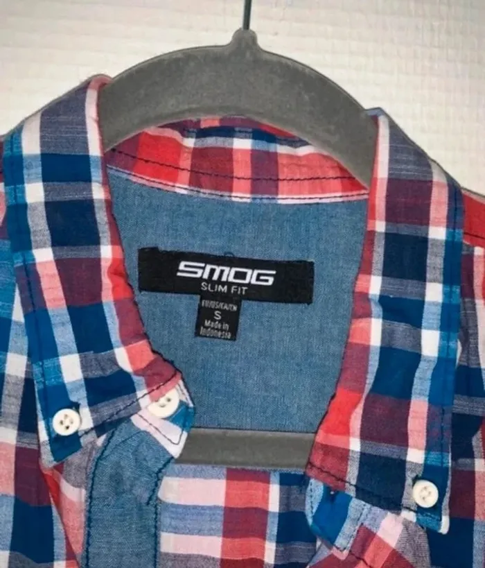 👔 Chemise à carreaux homme - Taille 36 (S) - photo numéro 3