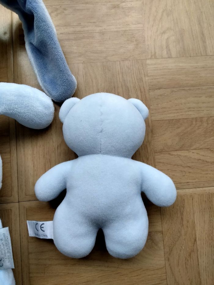 Lapin en peluche Nattou et son compagnon - photo numéro 7