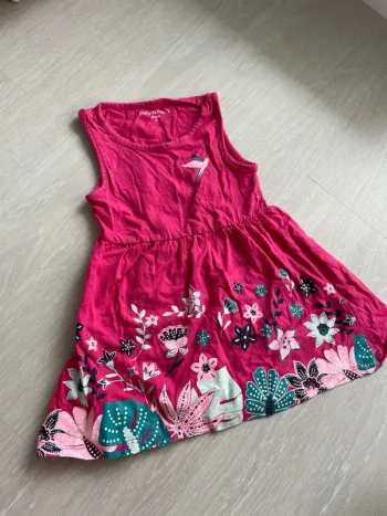 Robe Fuschia été 3 ans
