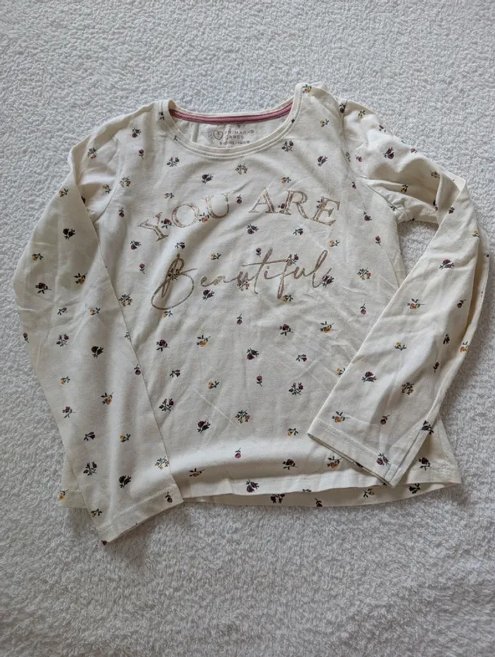 🌻 T-shirt you are beautiful Primark – 10 ans - photo numéro 2
