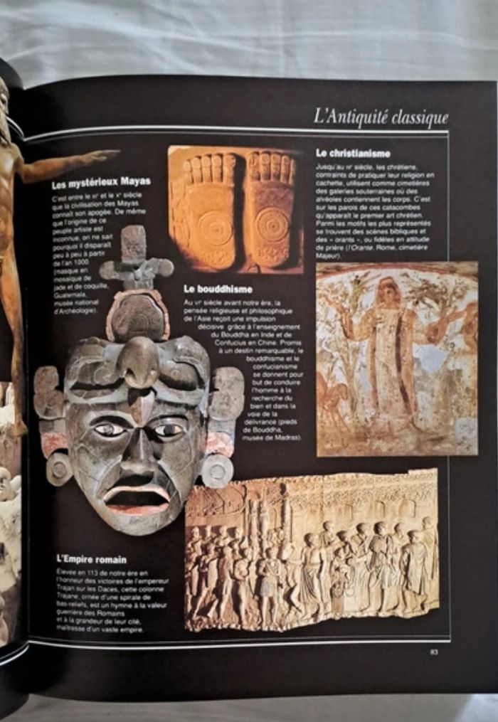 Mémoire des mondes des origines à l’an 2000 / Histoire Universelle / Livre Illustré /  Livre Histoire - photo numéro 5