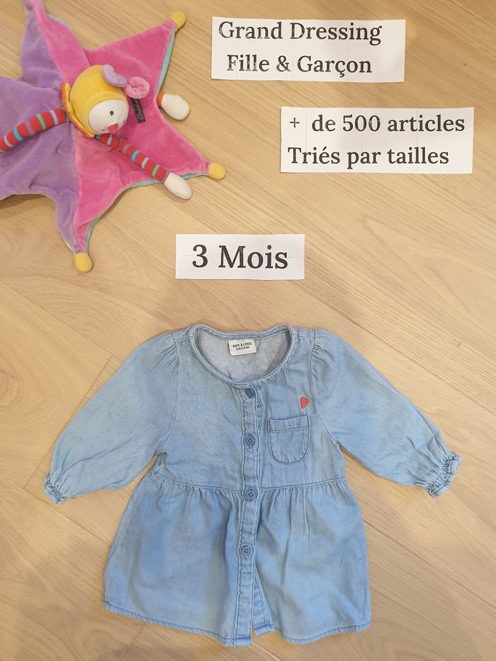 Robe en jean Tape à l'œil 3 mois