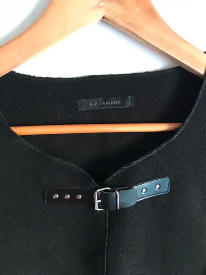Manteau noir et léger R.P. Tamar taille 40/42 - photo numéro 3