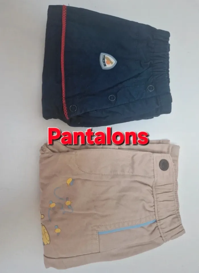 Pantalons garçons 6 mois 👖