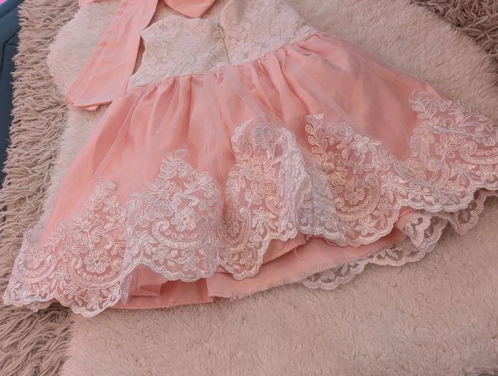 Robe cérémonie 18 mois rose - photo numéro 6