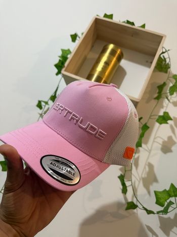 Casquette Gertrude rose