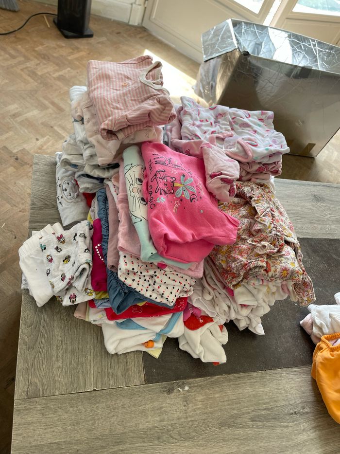 Lots vêtements été fille 1 mois