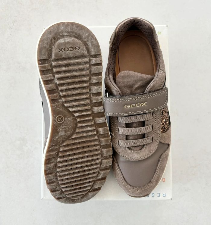 Basket geox glitter 33 - photo numéro 3