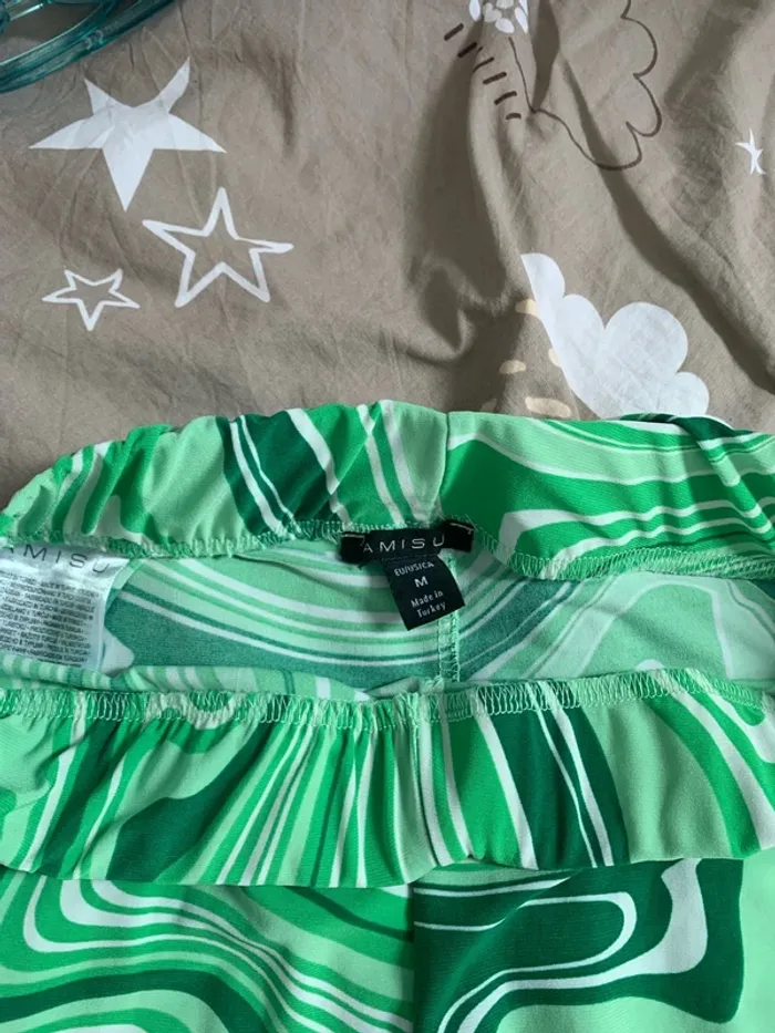 Ensemble vert haut S / pantalon M - photo numéro 5