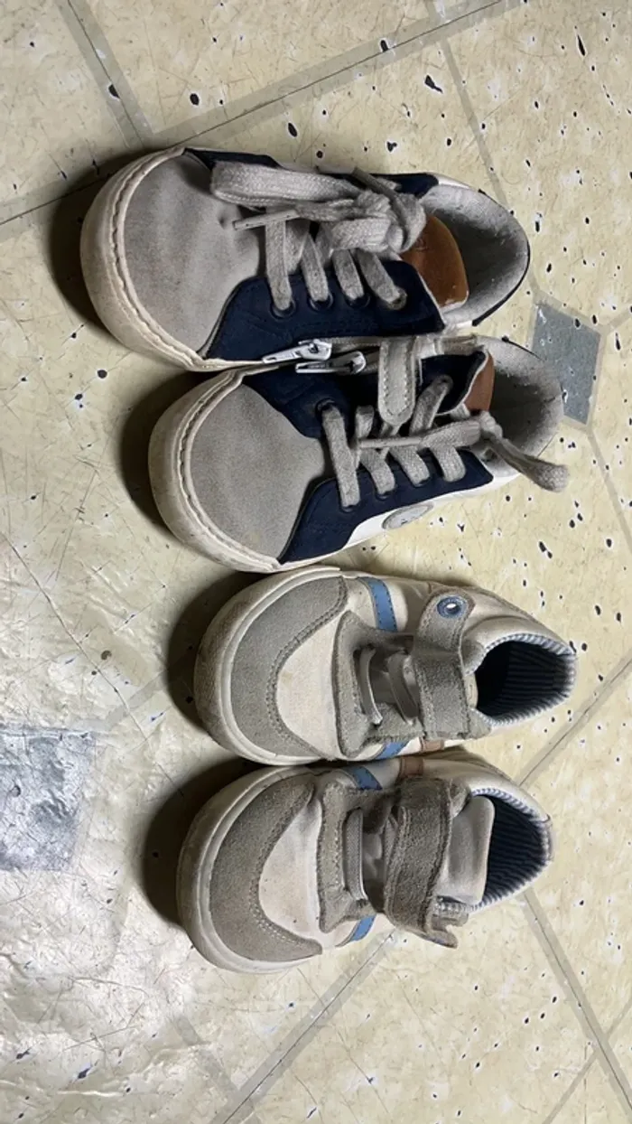2 paires chaussures