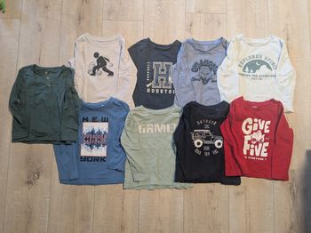 Lot Tee shirt manche longue