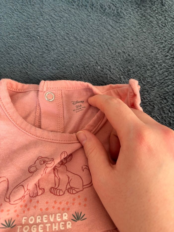 Combinaison short, Disney, 9  mois, 71 cm - photo numéro 2