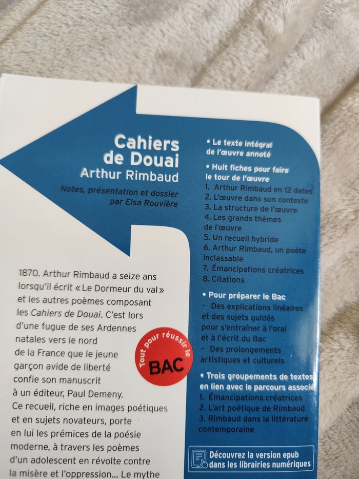 Cahiers de Douai Arthur rimbaud - photo numéro 2