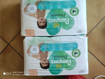 Lot de 84 couches Pampers harmonie taille 3