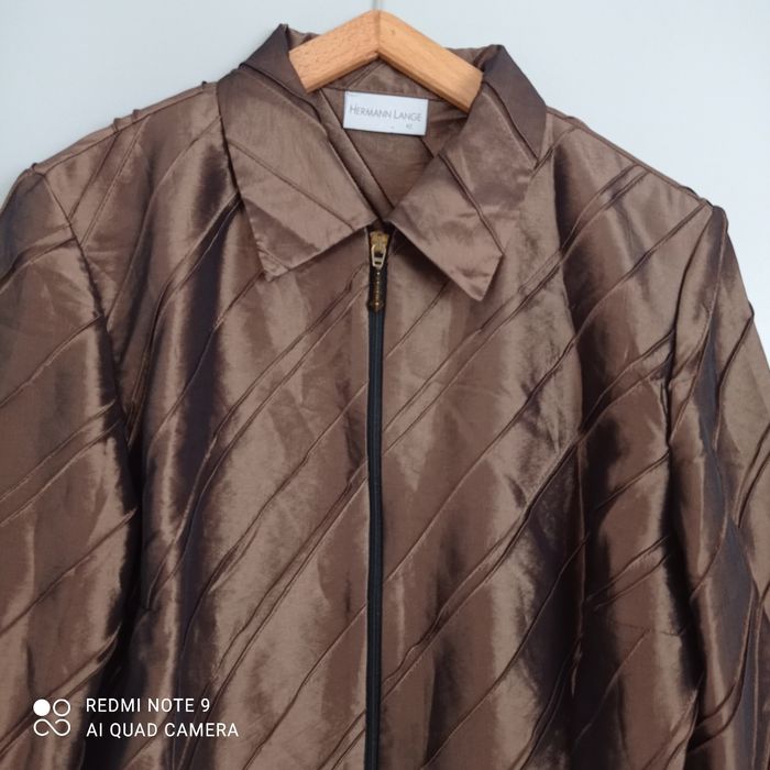 Veste kaki moirée t42 - photo numéro 2