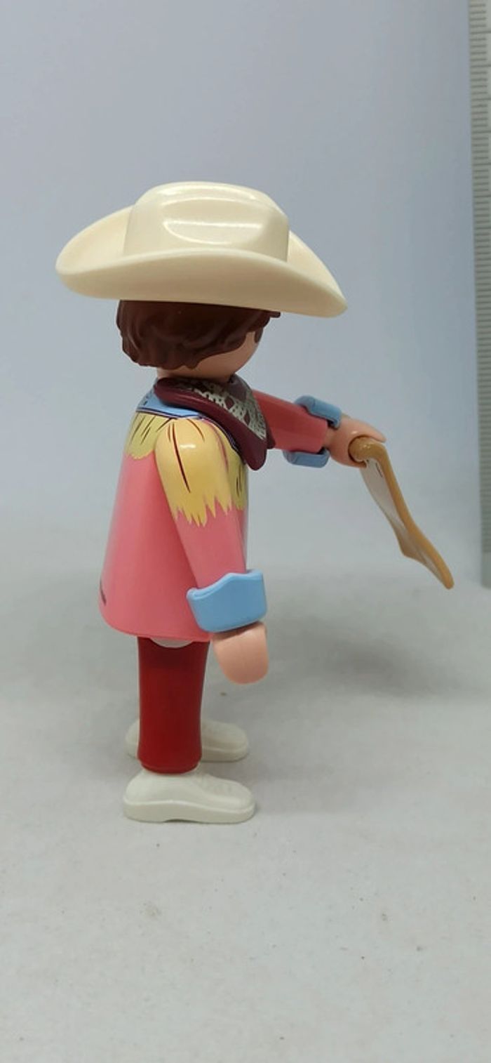 Homme cowboy rose marty MCfly playmobil - photo numéro 2