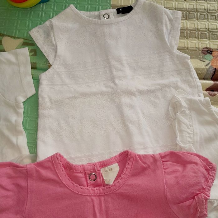 Lot de t shirts 1 mois ete fille - photo numéro 4