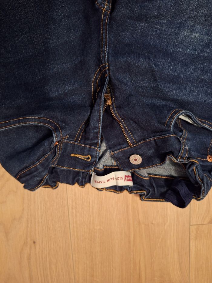 Jeans Levi's 510 skinny noir  jeans Levi's 512 slim taper bleu 14 ans - photo numéro 3