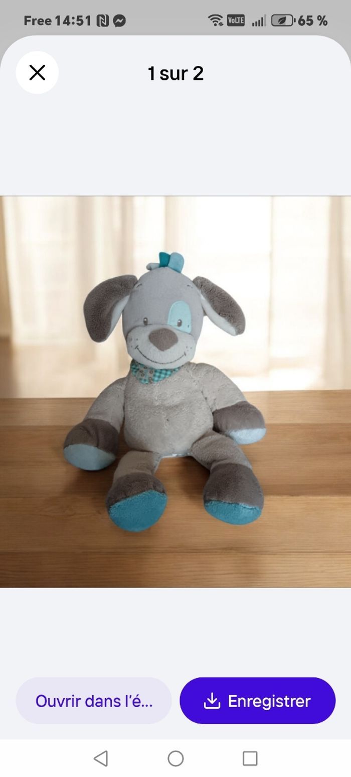 Doudou / peluche musicale - photo numéro 2