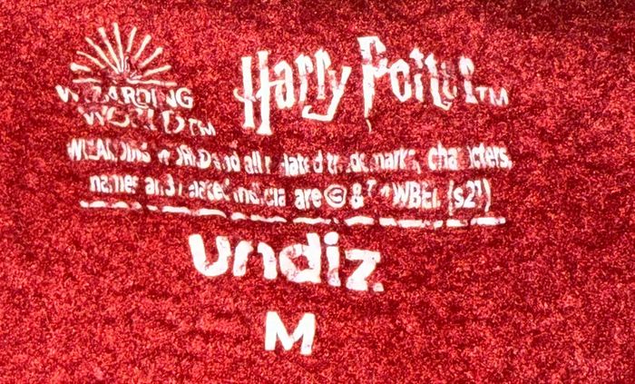 Crop top sweat Harry Potter Gryffindor Undiz M - photo numéro 3