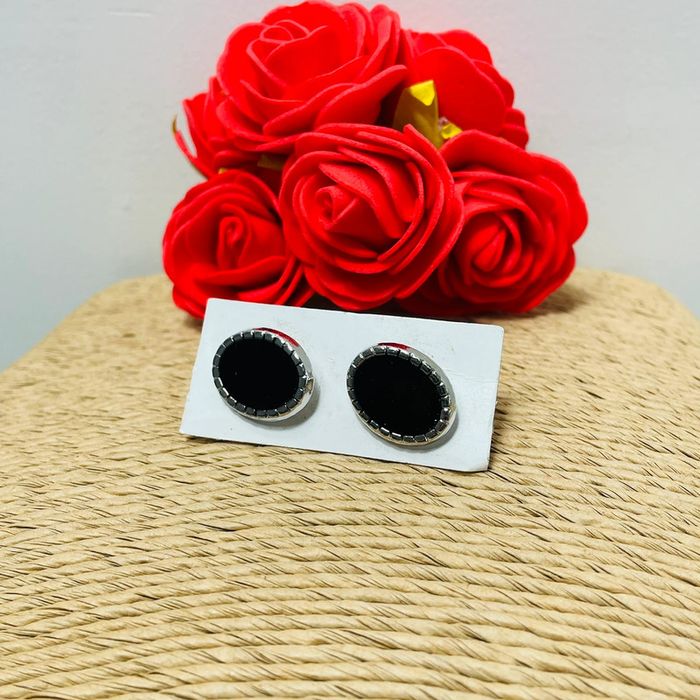 🔥 Lot 🔥 Boutons de manchettes chic et élégant. Neuf. Argenté et noir. - photo numéro 6