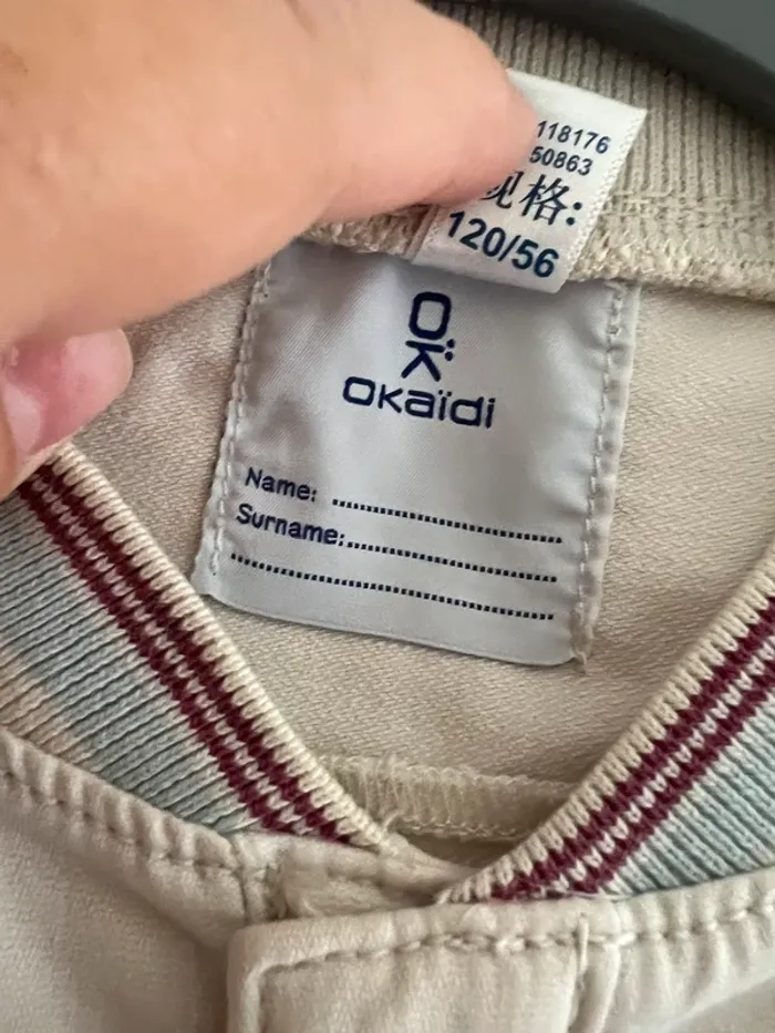 Veste blanche crème - photo numéro 4