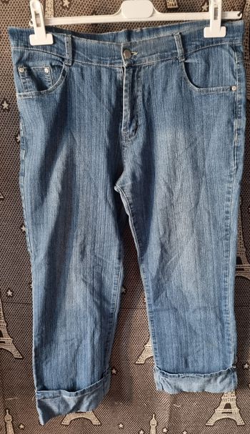 Jean court taille 42