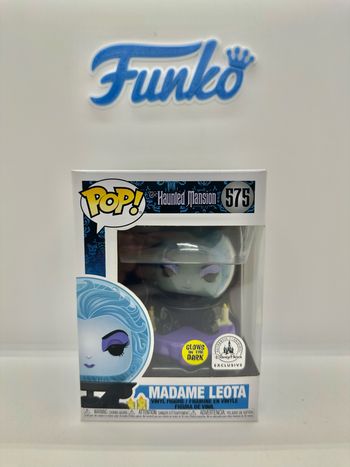 Funko Pop Haunted Mansion Madame Leota 575 GITD Disney Parks Exclusive 🇺🇸