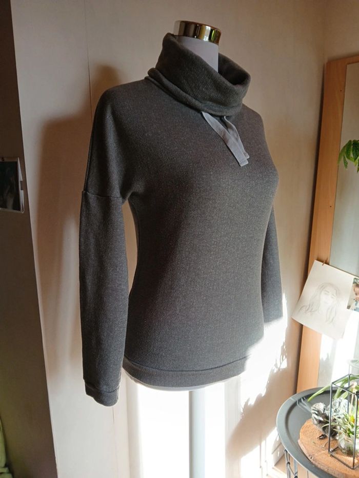 Sweat col roulé
