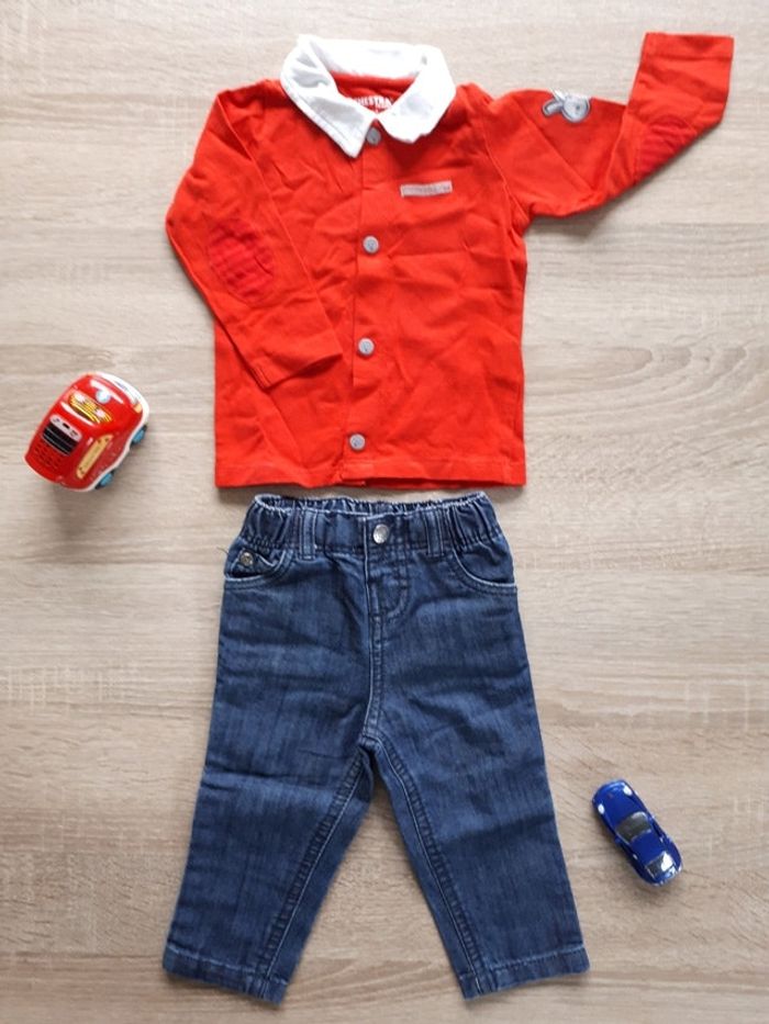 Ensemble pantalon t shirt manches longues 6 mois orchestra