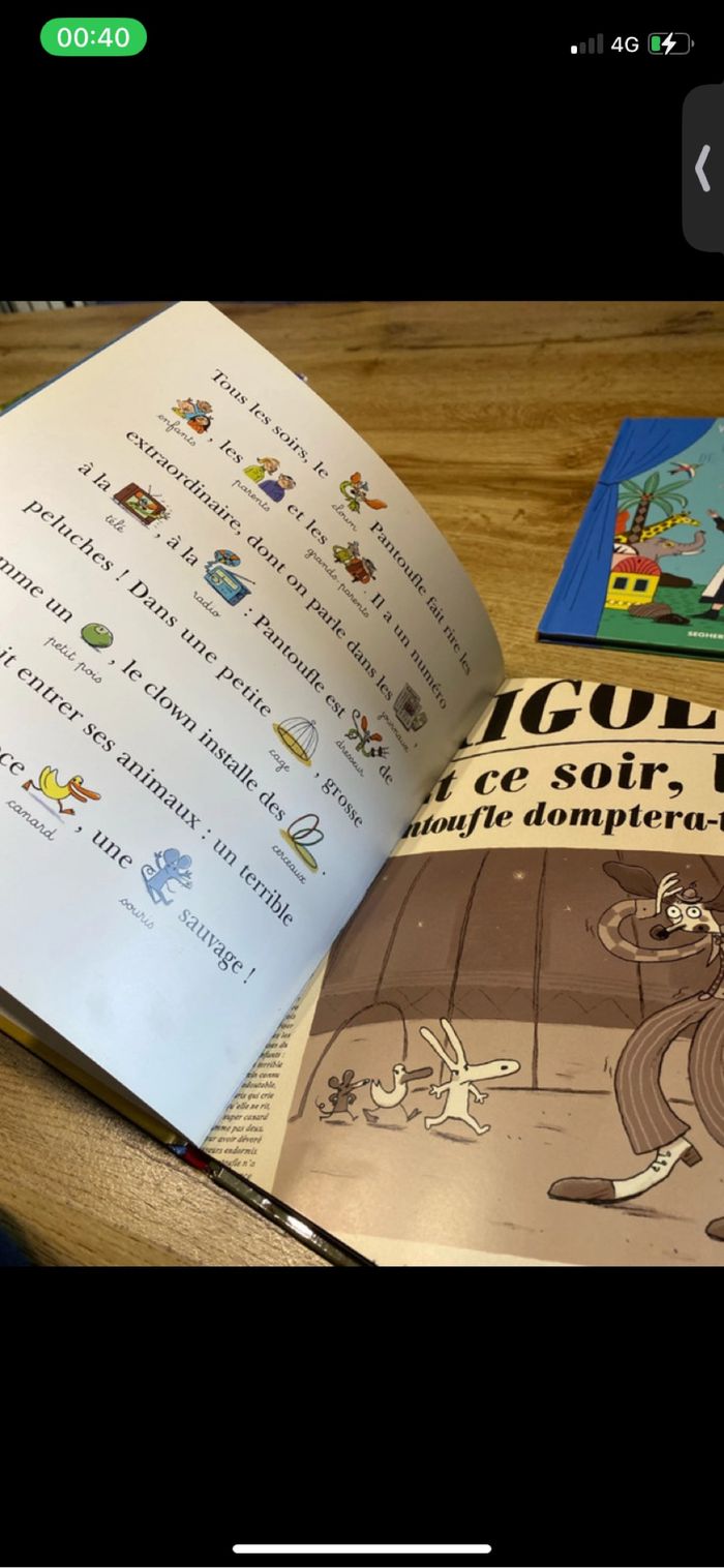 Livre j’apprends à écrire , le clown pantoufles est en retard - photo numéro 4