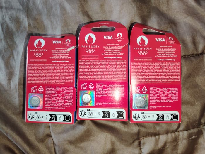 Lot 3 vernis J.O paris 2024 - photo numéro 2