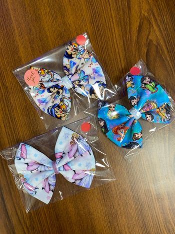 Barrettes Disney princesses