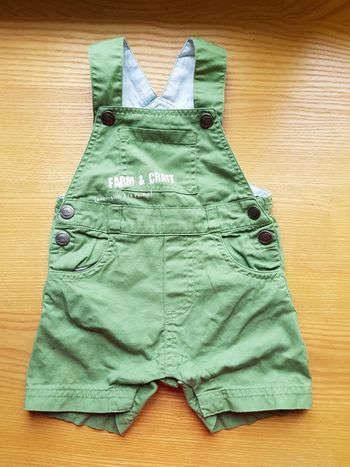 Ensemble chemisette salopette dpam 3 mois