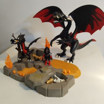 Playmobile dragon chevalier