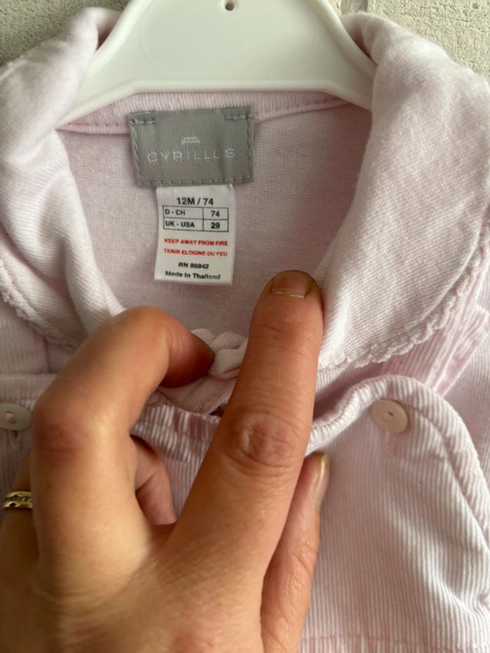 Ensemble cyrillus taille 12 mois - photo numéro 4