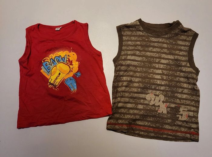 🐼 Lot t-shirts Marcel 4 ans 🐼 - photo numéro 2