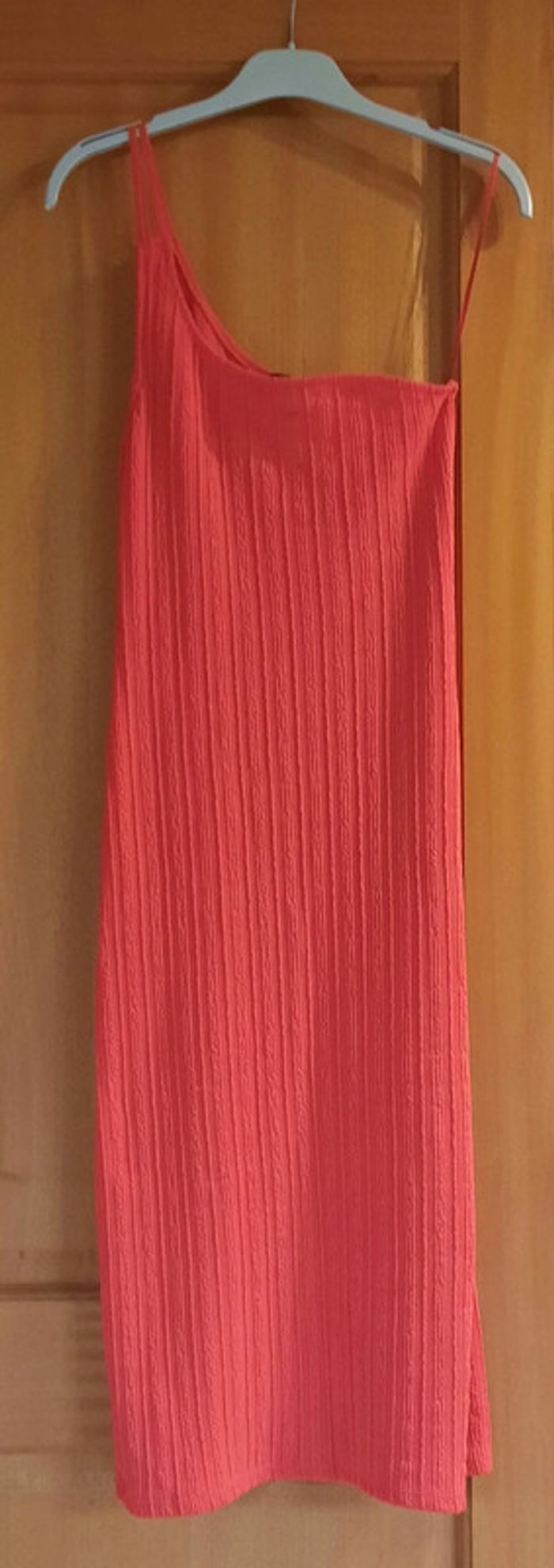 Robe longue rouge Zara M - photo numéro 6