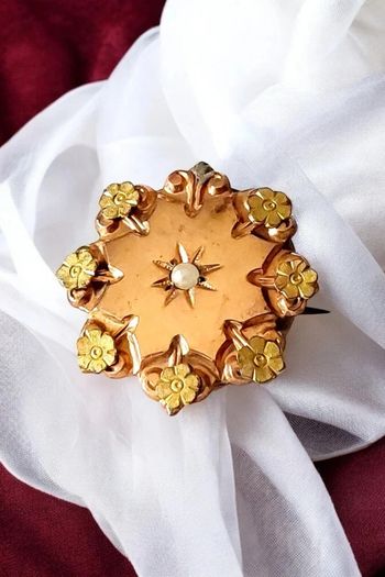 Magnifique broche ancienne Napoléon III , vintage