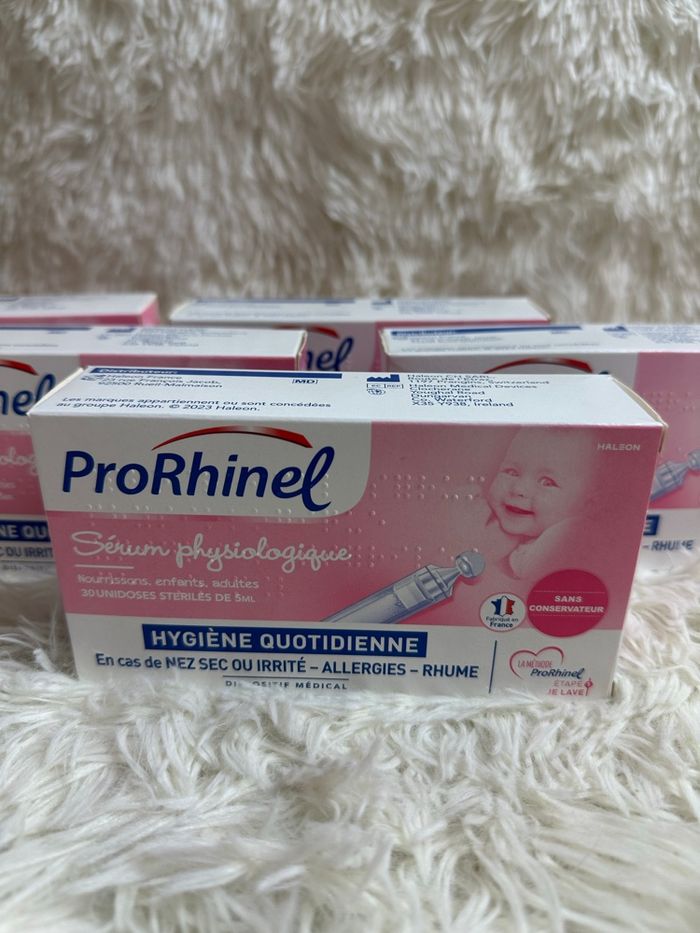 Lot de 5 boîtes de sérum physiologique ProRinhel - photo numéro 2