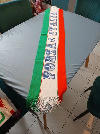 Ancienne écharpe foot Italie Italia