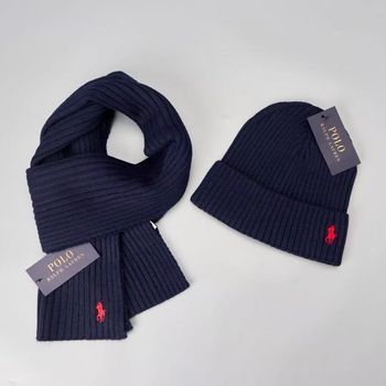 Ensemble bonnet et écharpe Ralph Lauren 