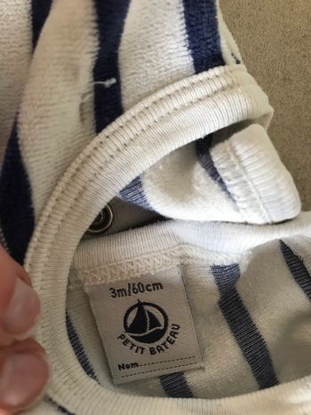 Pyjama petit bateau