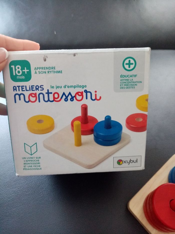 Jeu d'empilage montessori - photo numéro 2