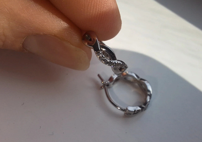 Boucles d'oreilles argent - photo numéro 2