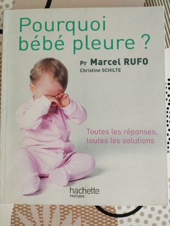 Livre pourquoi bébé pleure