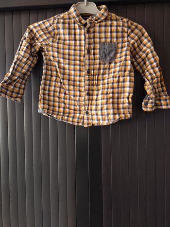 Chemise à carreaux 3ans
