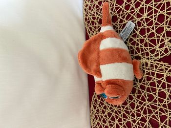 Suki Doudou Animaux de la Mer - Poisson - Clown - Ringer