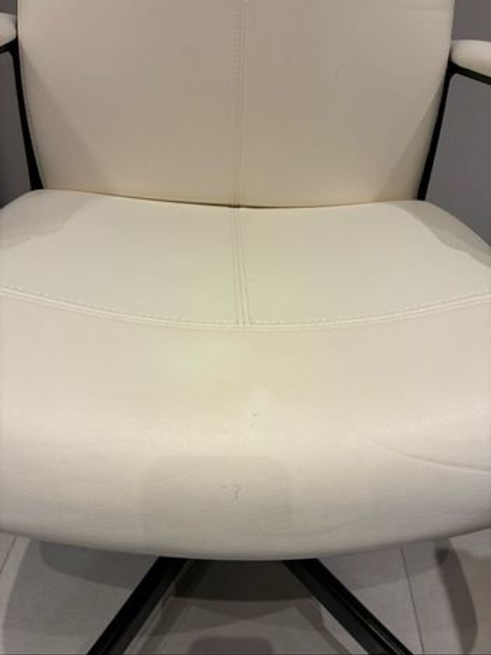 Chaise pivotante MILLBERGET blanche IKEA - photo numéro 5